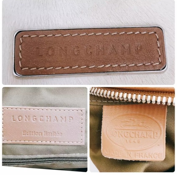 Longchamp leather & cowhide doctor bag. Weekender. Limited edition legend Verdi - Picture 9 of 10